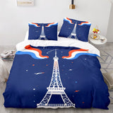 Housse de Couette et Deux Taies Tour Eiffel (240 cm)