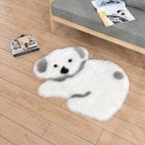 Tapis Poils Longs Imitation Laine Moelleux Hyper Doux Koala